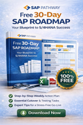 Free 30-Day SAP Roadmap