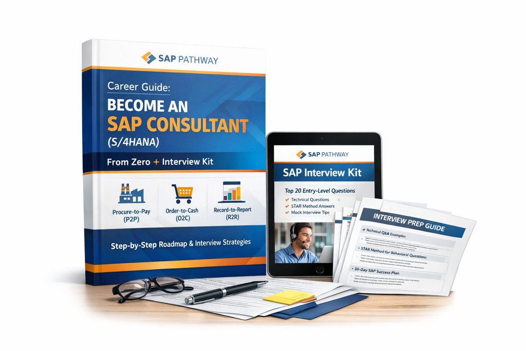 Career Guide: Become an SAP Consultant (S/4HANA) From Zero + Interview Kit