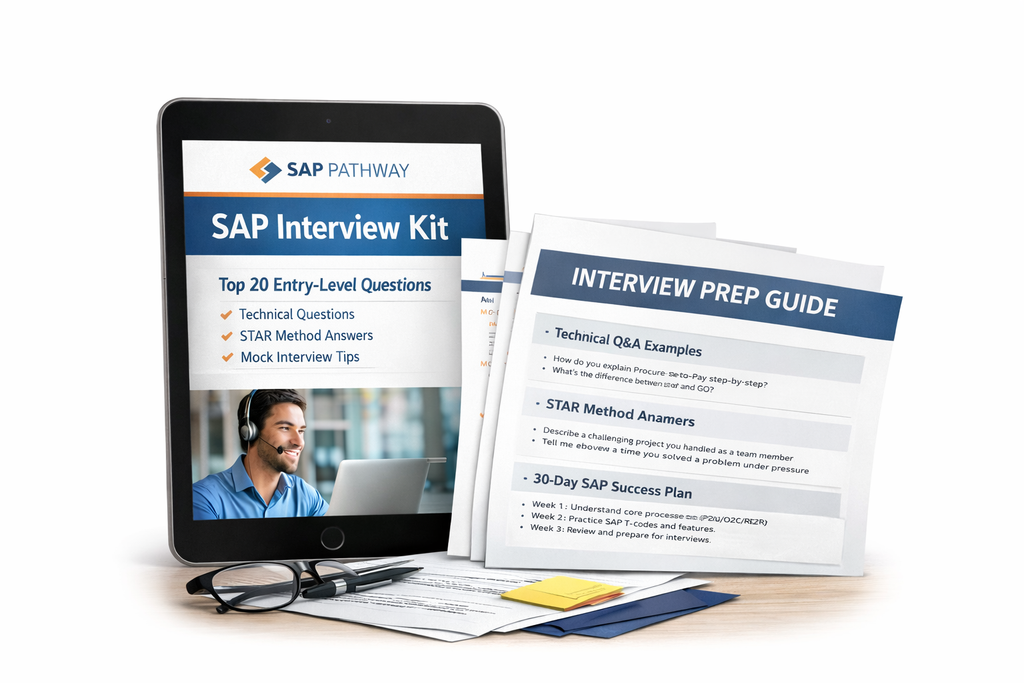 Career Guide: Become an SAP Consultant (S/4HANA) From Zero + Interview Kit