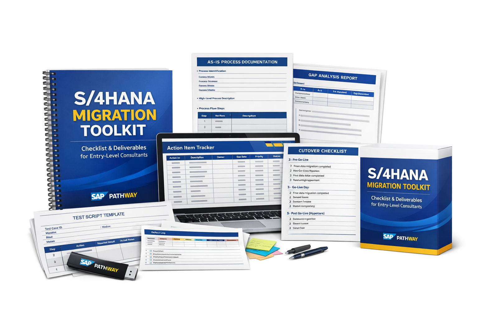 S/4HANA Migration Toolkit Checklist & Deliverables for Entry-Level Consultants