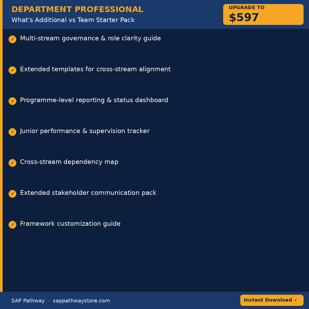 Department Professional