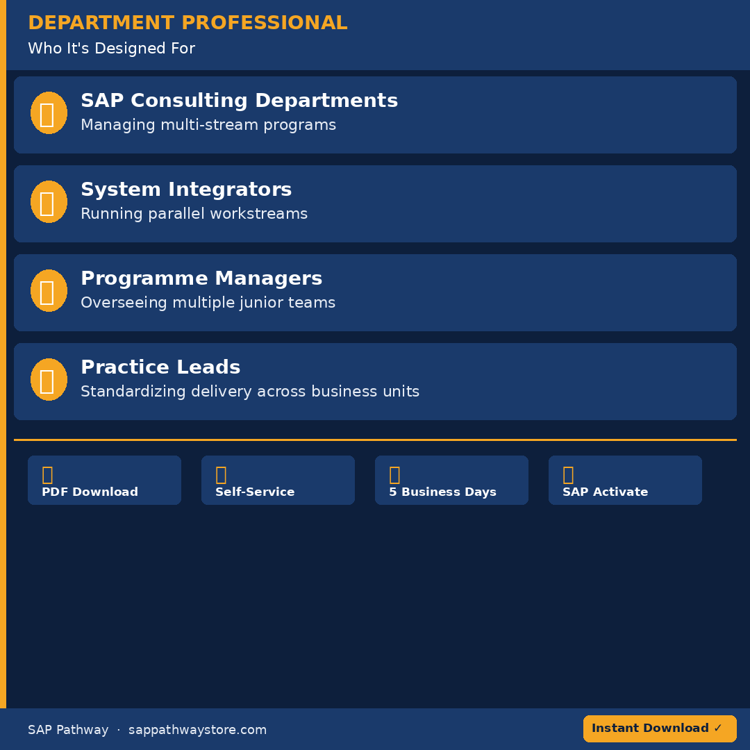 Department Professional